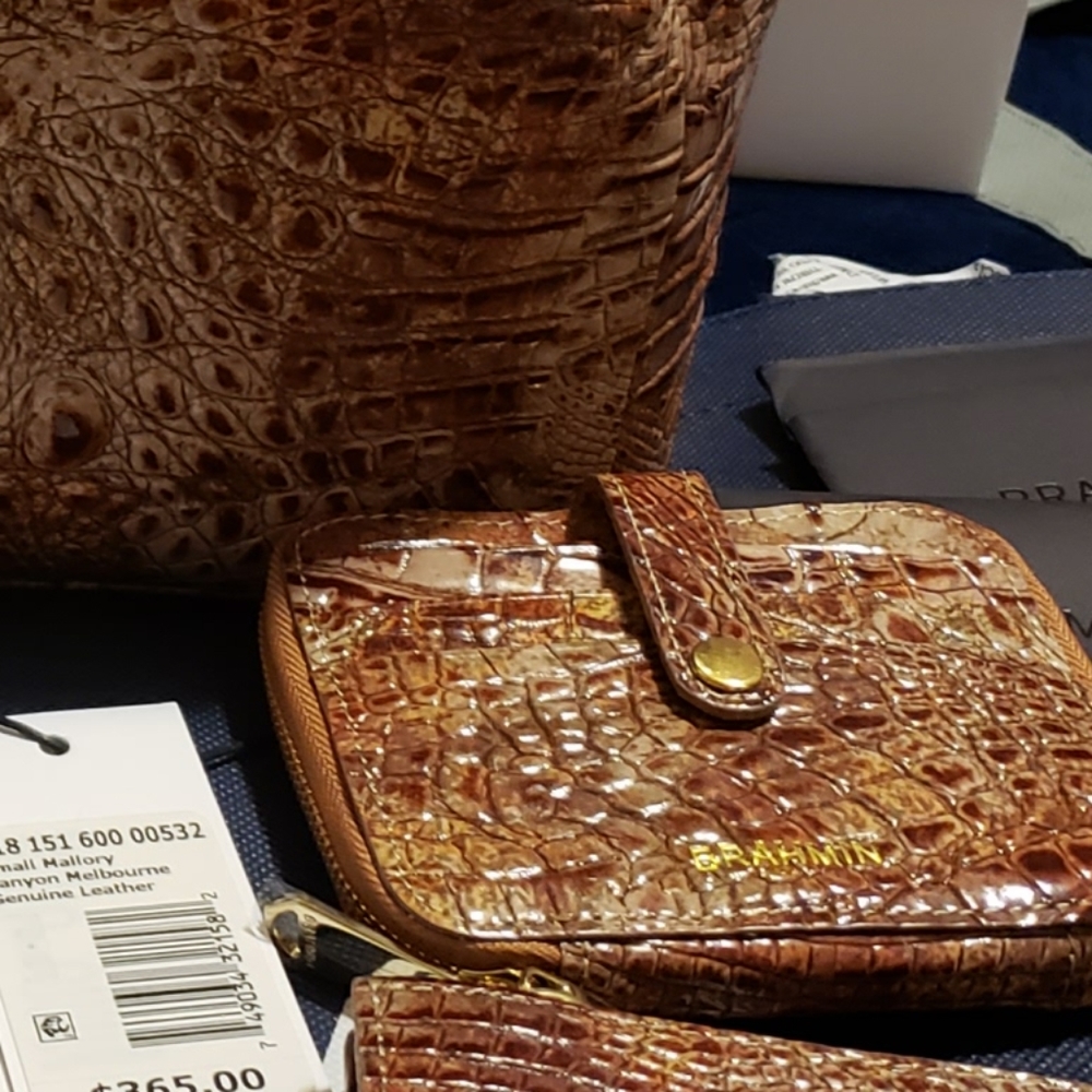 Brahmin Canyon Melbourne Travel Wallet